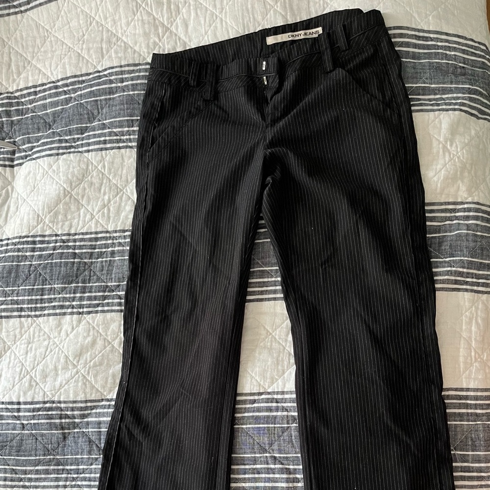 Dkny striped dress pants